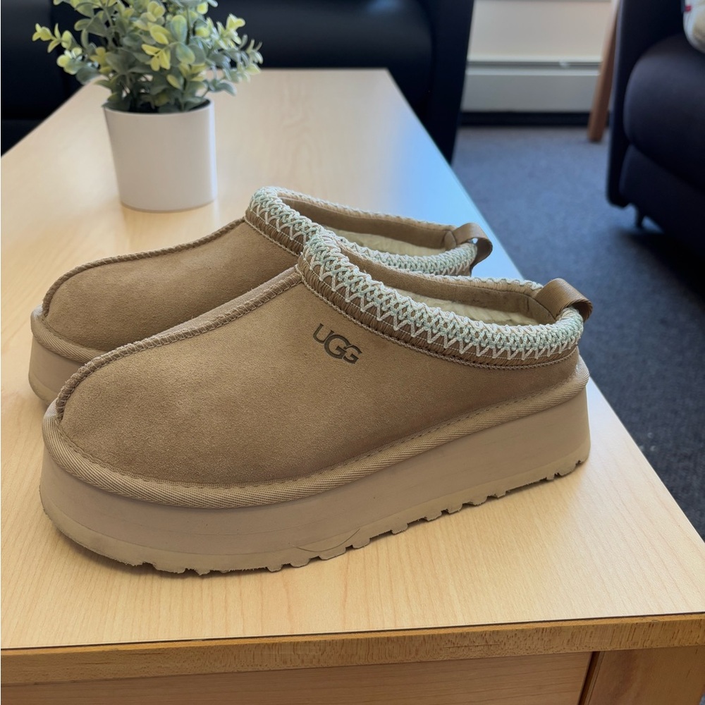 UGG Tan Moccasins